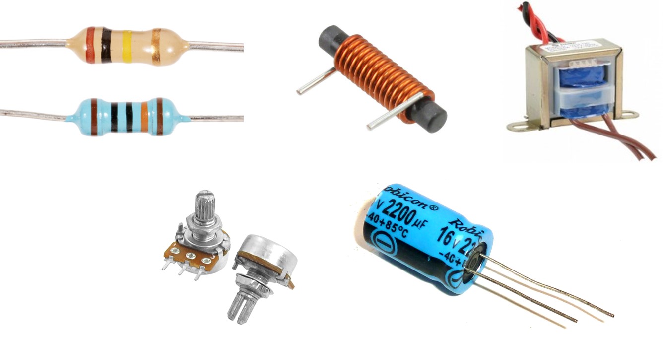 Componentes electrónicos y clasificación