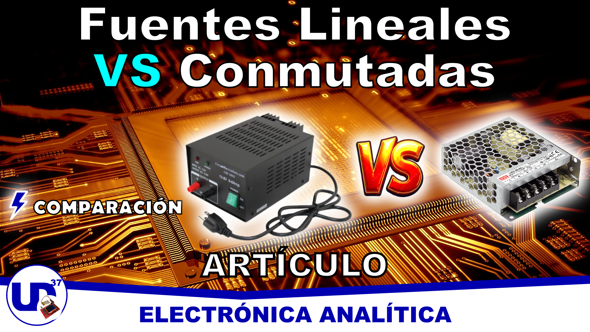 Comparación de fuentes lineales vs conmutadas en laboratorio – Electrónica analítica