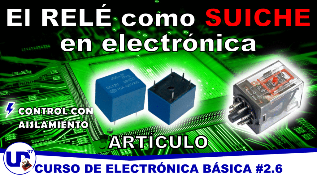 relés en electrónica