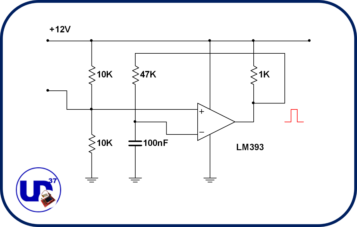 Fuente conmutada Boost con amplificador operacional LM393